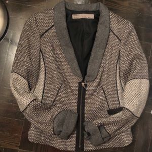 Zara Jackets & Coats - Zara medium grey zip blazer Zara Jackets & Coats - Zara medium grey zip blazer